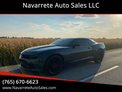 2015 Chevrolet Camaro for sale at Navarrete Auto Sales LLC in Frankfort IN