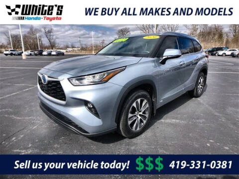 2020 Toyota Highlander Hybrid for sale at White's Honda Toyota of Lima in Lima OH