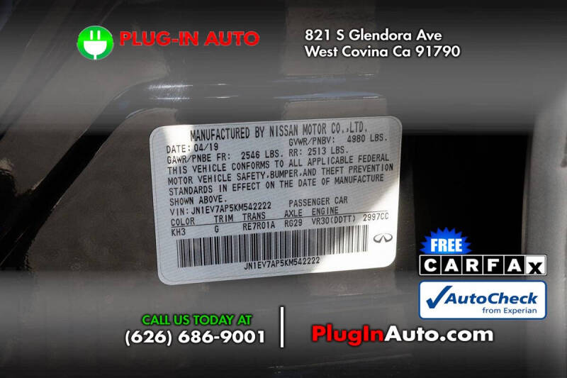 2019 Infiniti Q50 3.0T Signature Edition