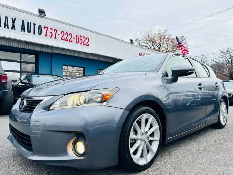 2012 Lexus CT 200h for sale at Trimax Auto Group in Norfolk VA