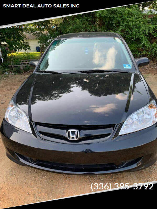 2004 Honda Civic for sale at SMART DEAL AUTO SALES INC in Graham NC