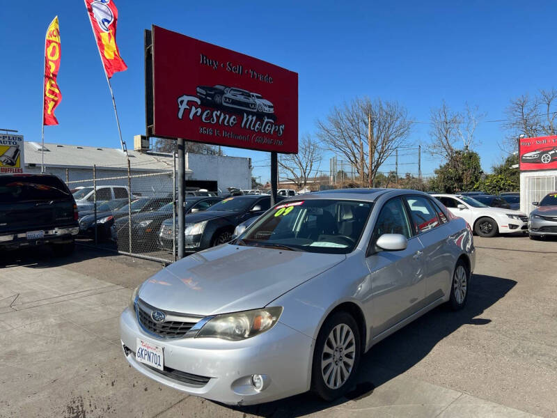 2009 Subaru Impreza for sale at FRESNO MOTORS in Fresno CA
