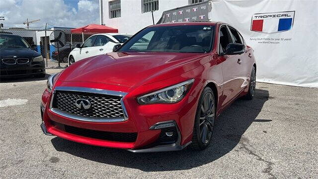 2019 Infiniti Q50 Red Sport 400
