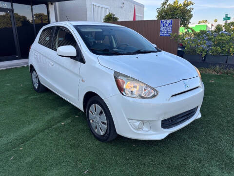 2015 Mitsubishi Mirage for sale at UNITED AUTO BROKERS in Hollywood FL