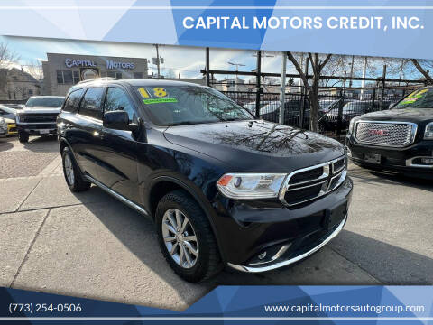 2018 Dodge Durango for sale at Capital Motors Credit, Inc. in Chicago IL