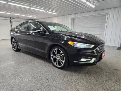 2017 Ford Fusion for sale at Hi-Way Auto Sales in Pease MN