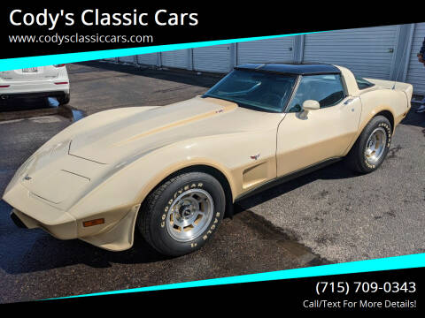 1979 Chevrolet Corvette for sale at Cody's Classic Cars in Stanley WI