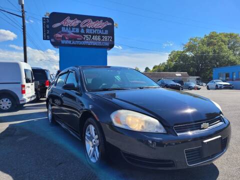 2012 Chevrolet Impala for sale at Auto Outlet Sales and Rentals in Norfolk VA