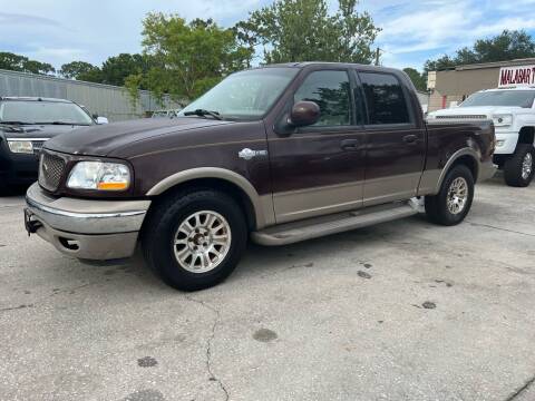 2002 Ford F-150 for sale at Malabar Truck and Trade in Palm Bay FL