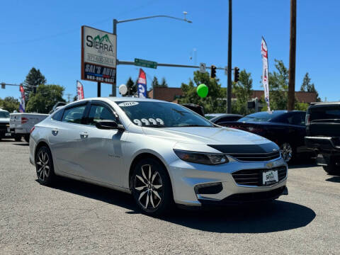 2018 Chevrolet Malibu for sale at SIERRA AUTO LLC in Salem OR