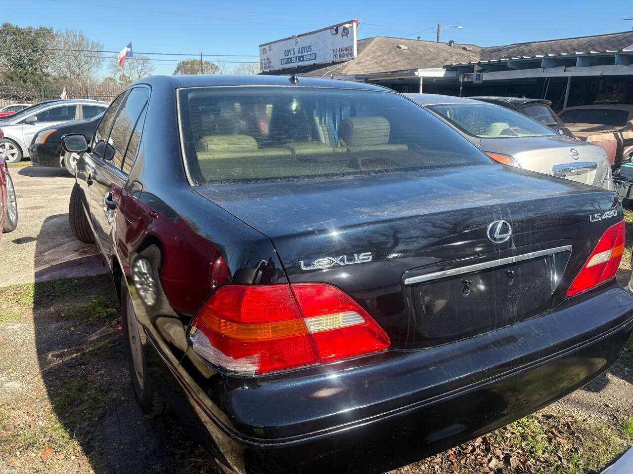 Black 2002 Lexus LS 430 Base 4dr Sedan 2