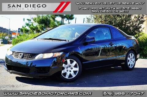 2011 Honda Civic for sale at San Diego Motor Cars LLC in San Diego CA