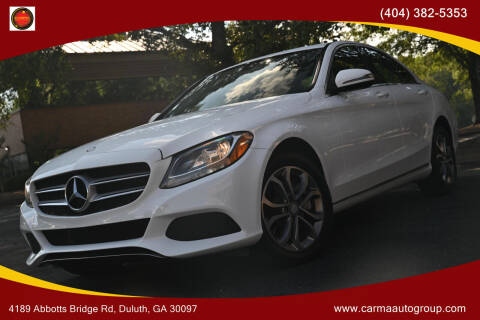 2016 Mercedes-Benz C-Class for sale at Carma Auto Group in Duluth GA