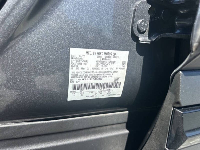 2022 Ford Explorer Timberline