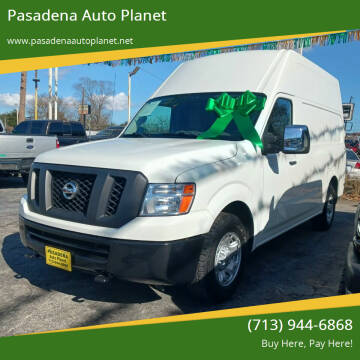 2018 Nissan NV for sale at Pasadena Auto Planet in Houston TX