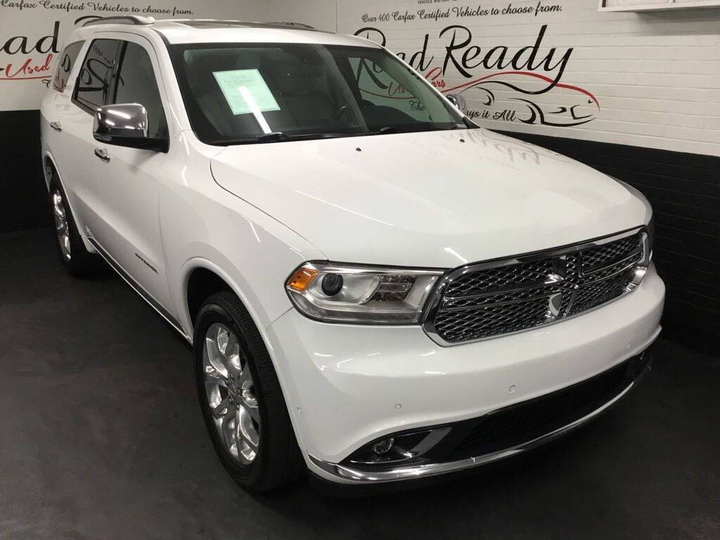 White 2018 Dodge Durango Citadel AWD Citadel 4dr SUV 2