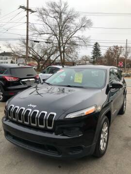 2014 Jeep Cherokee for sale at Jimmys Auto Sales in North Providence RI