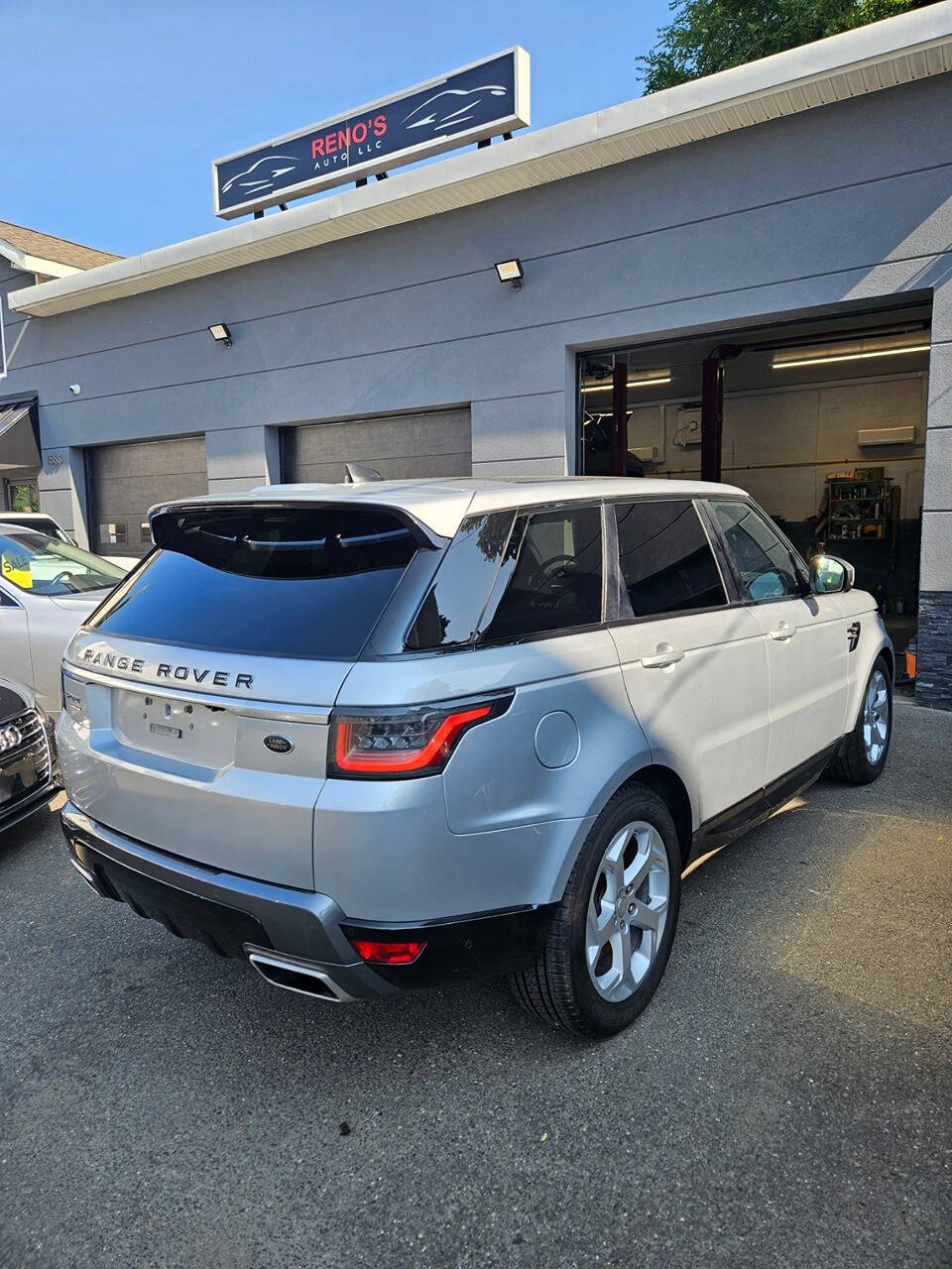 2019 Land Rover Range Rover Sport for sale at RENOS AUTO SALES LLC in Waterbury, CT