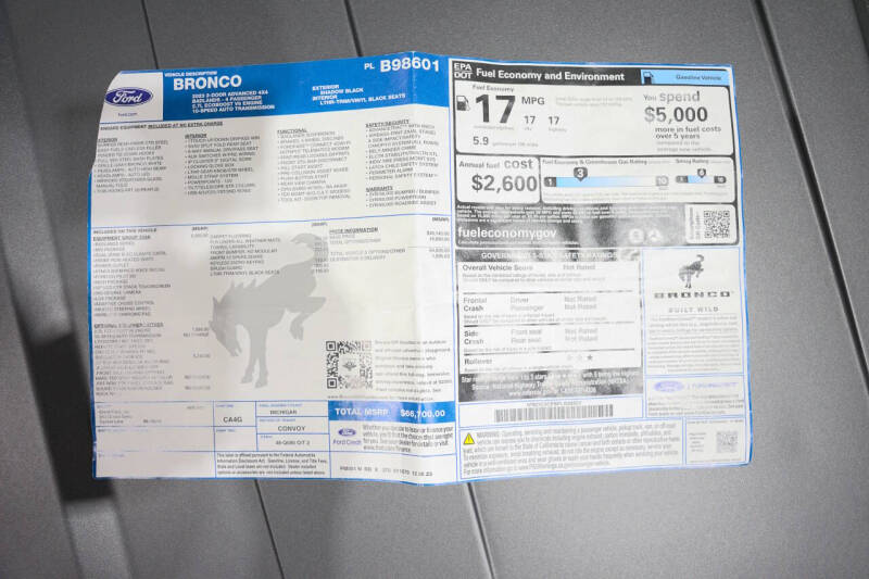 2023 Ford Bronco Badlands Advanced