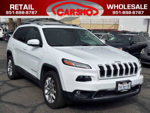 2015 Jeep Cherokee for sale at Car SHO in Corona CA