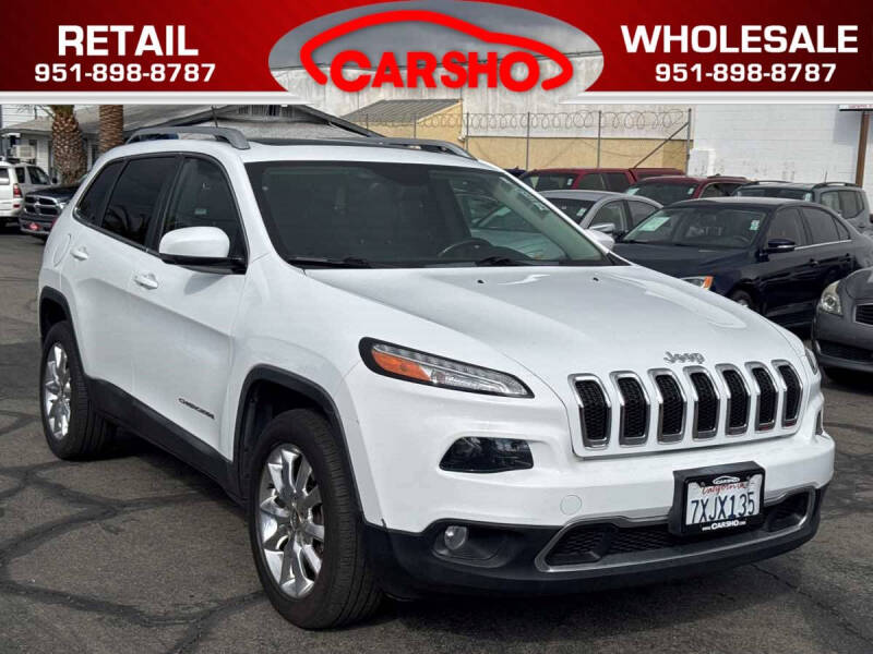 2015 Jeep Cherokee for sale at Car SHO in Corona CA