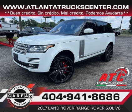 2017 Land Rover Range Rover for sale at ATLANTA TRUCK CENTER LLC in Doraville GA