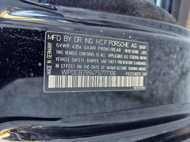 2007 Porsche 911 Carrera 4S