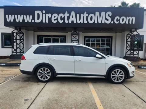 2017 Volkswagen Golf Alltrack for sale at Direct Auto in Biloxi MS