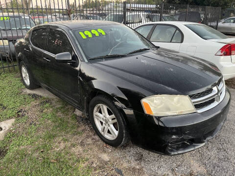 2012 Dodge Avenger for sale at SCOTT HARRISON MOTOR CO in Houston TX