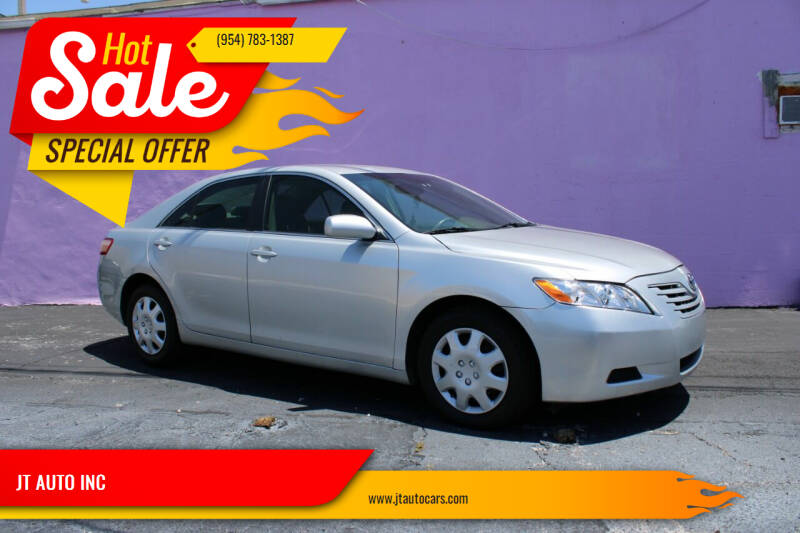 2007 Toyota Camry for sale at JT AUTO INC in Oakland Park FL