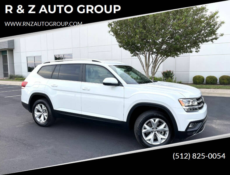 2018 Volkswagen Atlas for sale at R & Z AUTO GROUP in Austin TX