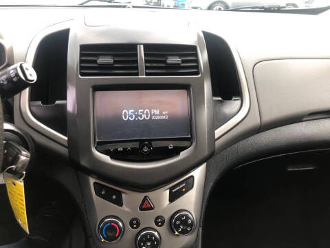 2015 Chevrolet Sonic LT Manual