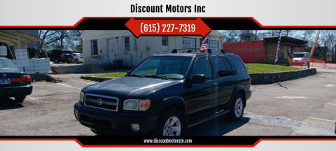 2003 Nissan Pathfinder for sale at Discount Motors Inc in Nashville TN