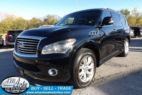 2014 Infiniti QX80 for sale at A M Auto Sales in Belton MO