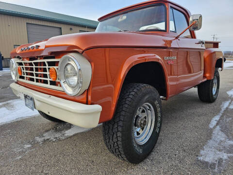 1966 Dodge D100 Pickup for sale at Mad Muscle Garage in Waconia MN