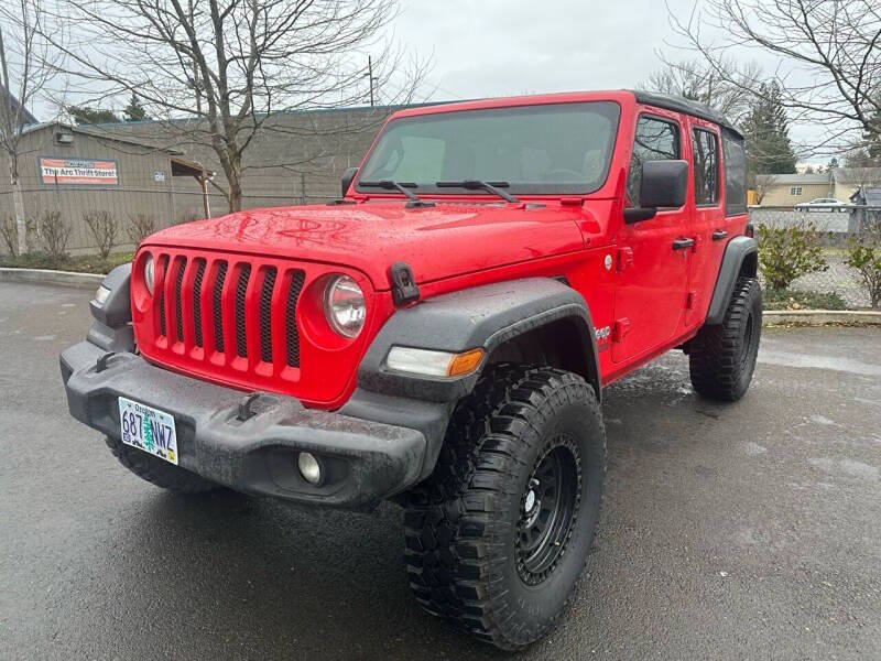 2018 Jeep Wrangler Unlimited for sale at Worldwide Auto in Portland, OR