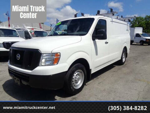 2018 Nissan NV for sale at Miami Truck Center in Hialeah FL