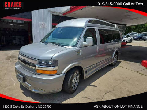 2017 Chevrolet Express for sale at CRAIGE MOTOR CO in Durham NC