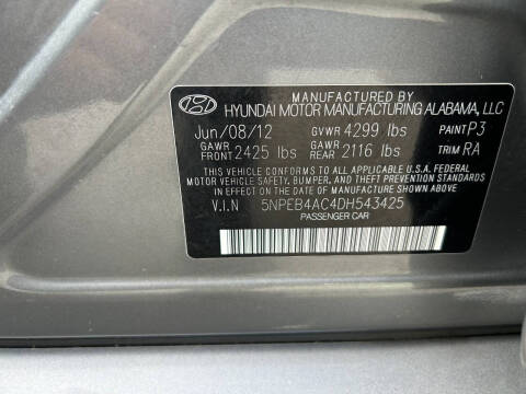 2013 Hyundai Sonata GLS