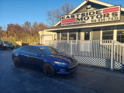 2013 Ford Fusion for sale at EASTSIDE MOTORS in Tulsa OK