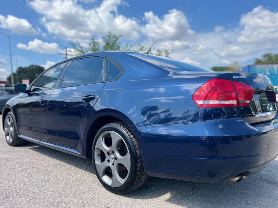 2013 Volkswagen Passat for sale at J-R Auto Sales LLC in Houston, TX