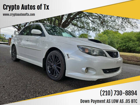 2009 Subaru Impreza for sale at Crypto Autos of Tx in San Antonio TX