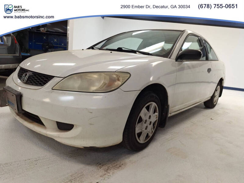 2004 Honda Civic Value Package
