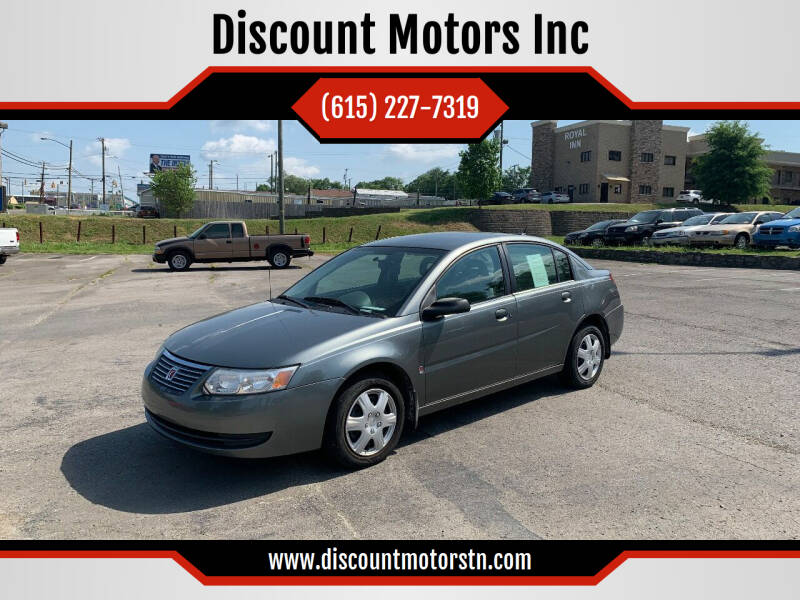 2007 Saturn Ion for sale at Discount Motors Inc in Nashville TN