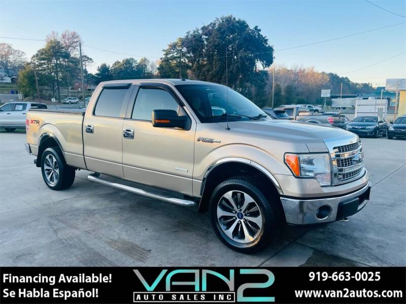 2014 Ford F-150 for sale at Van 2 Auto Sales Inc in Siler City NC
