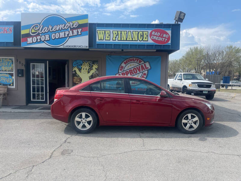 2013 Chevrolet Cruze for sale at Claremore Motor Company in Claremore OK