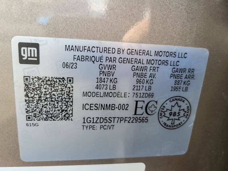 2023 Chevrolet Malibu LT