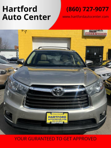 2015 Toyota Highlander for sale at Hartford Auto Center in Hartford CT