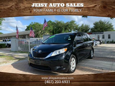 2015 Toyota Sienna for sale at JEISY AUTO SALES in Orlando FL