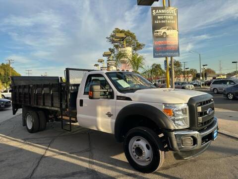 2016 Ford F-450 Super Duty for sale at Sanmiguel Motors in South Gate CA
